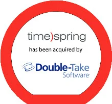 Timespring has been acquired by Double-Take Software